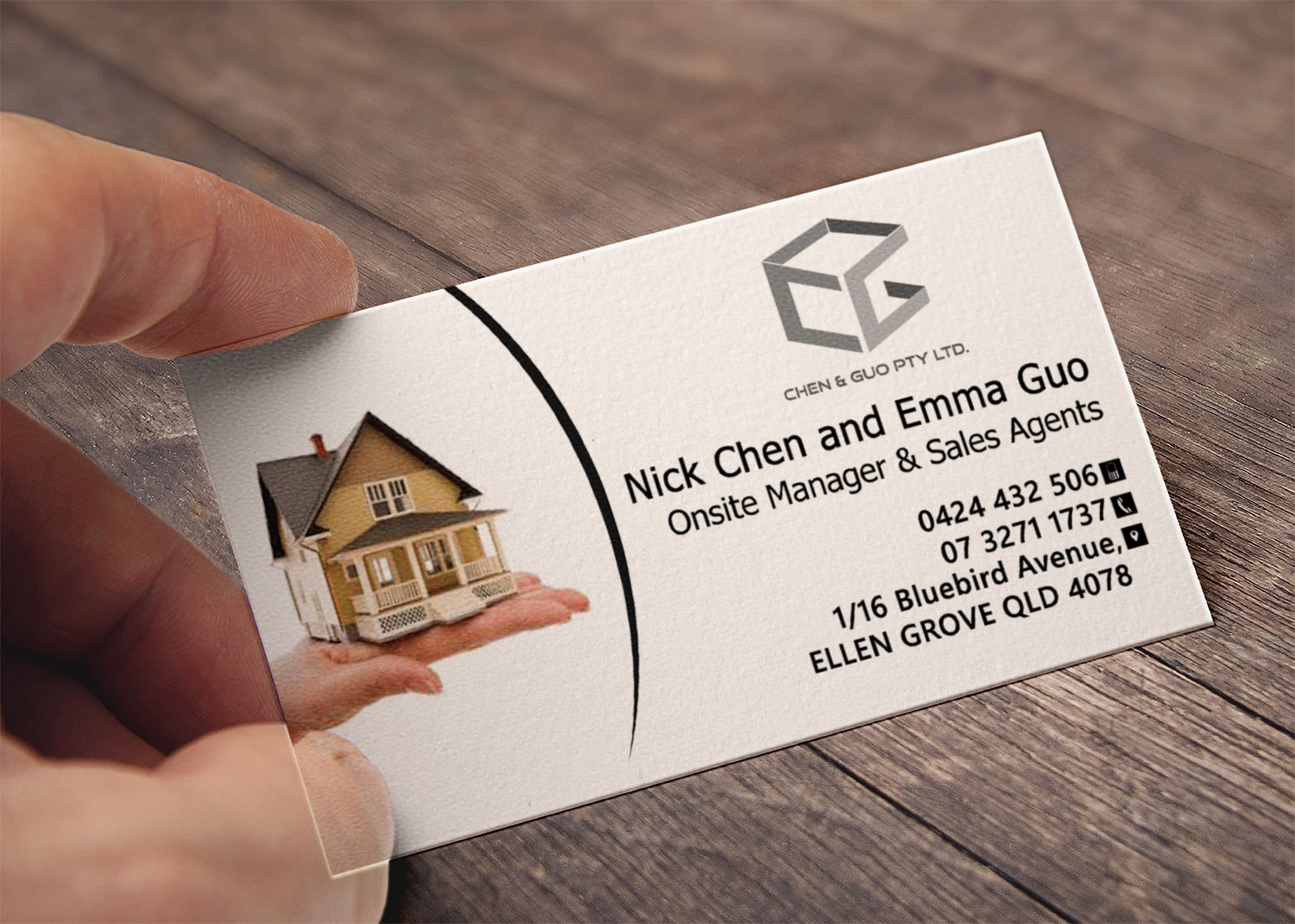 Business Card Design by Lanka Ama for Chen & Guo Pty Ltd | Design #8209997