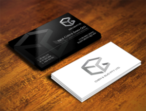 Diseño de Tarjeta de Presentación por Verified artistry (Design garden) para Chen & Guo Pty Ltd | Diseño: #8389215