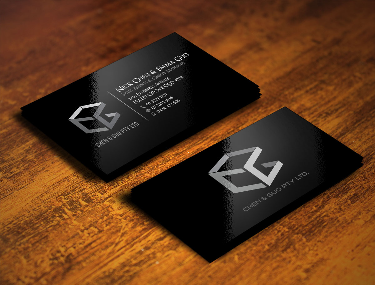 Business Card Design by Verified artistry for Chen & Guo Pty Ltd | Design #8389219