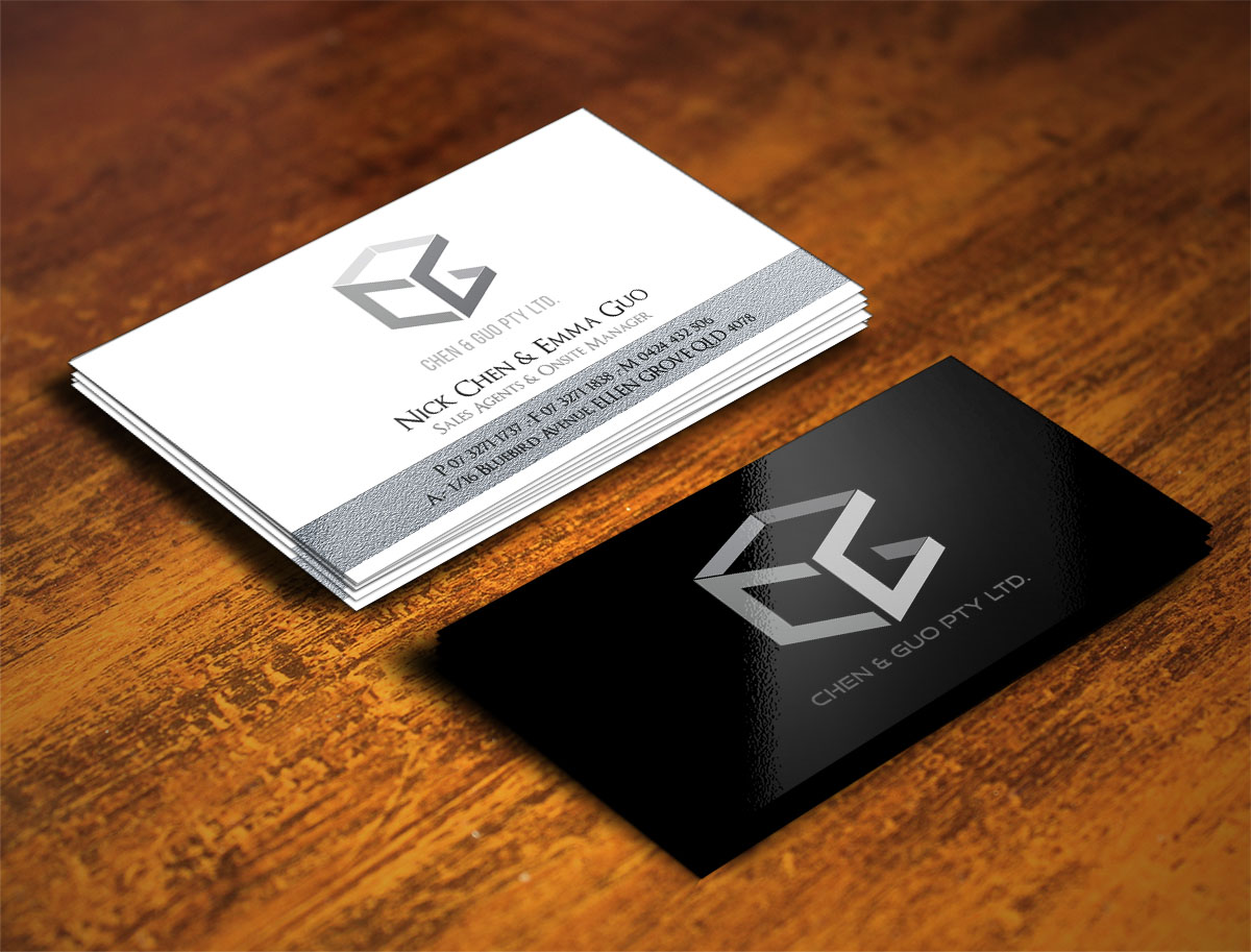 Business Card Design by Verified artistry for Chen & Guo Pty Ltd | Design #8389221