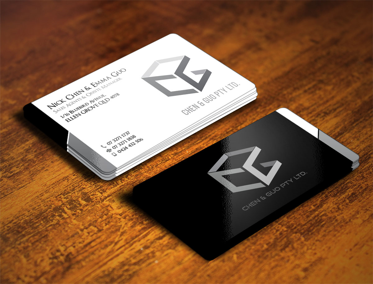 Business Card Design by Verified artistry for Chen & Guo Pty Ltd | Design #8389226