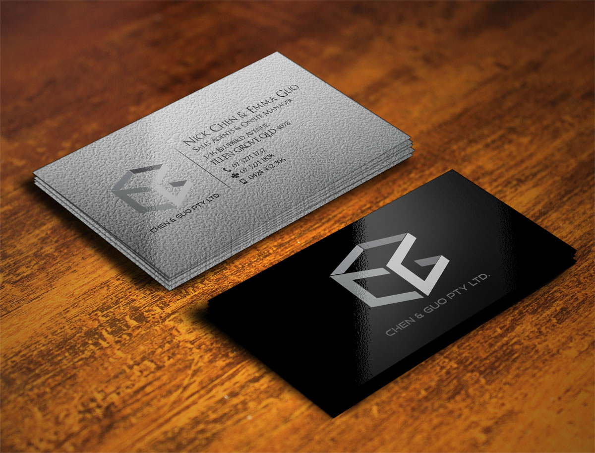 Business Card Design by Verified artistry for Chen & Guo Pty Ltd | Design #8389234