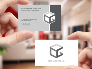 Diseño de Tarjeta de Presentación por Creations Box 2015 para Chen & Guo Pty Ltd | Diseño: #8214507