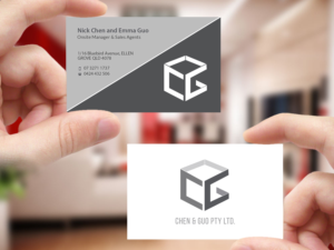 Diseño de Tarjeta de Presentación por Creations Box 2015 para Chen & Guo Pty Ltd | Diseño: #8214508