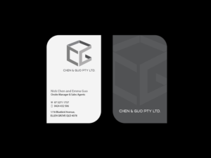 Business Card Design by Creations Box 2015 for Chen & Guo Pty Ltd | Design: #8214523