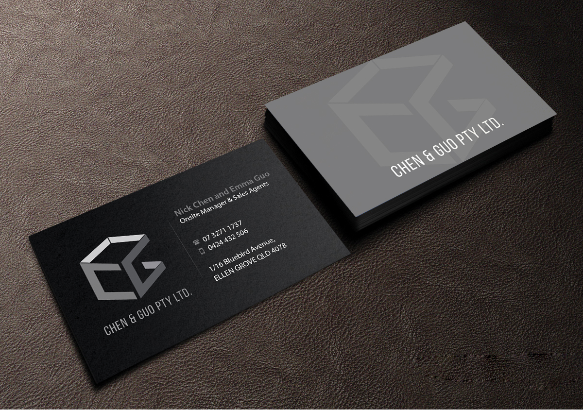 Business Card Design by Creations Box 2015 for Chen & Guo Pty Ltd | Design #8214529