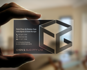 Business Card Design by chandrayaan.creative for Chen & Guo Pty Ltd | Design #8403740