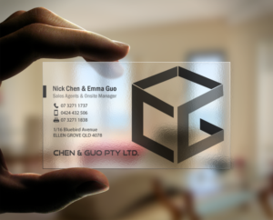 Diseño de Tarjeta de Presentación por chandrayaan.creative para Chen & Guo Pty Ltd | Diseño: #8403743