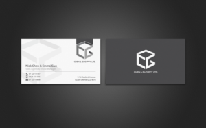 Diseño de Tarjeta de Presentación por chandrayaan.creative para Chen & Guo Pty Ltd | Diseño: #8403747