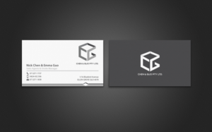 Diseño de Tarjeta de Presentación por chandrayaan.creative para Chen & Guo Pty Ltd | Diseño: #8403753