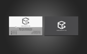 Diseño de Tarjeta de Presentación por chandrayaan.creative para Chen & Guo Pty Ltd | Diseño: #8403754