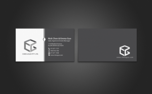 Diseño de Tarjeta de Presentación por chandrayaan.creative para Chen & Guo Pty Ltd | Diseño: #8403760