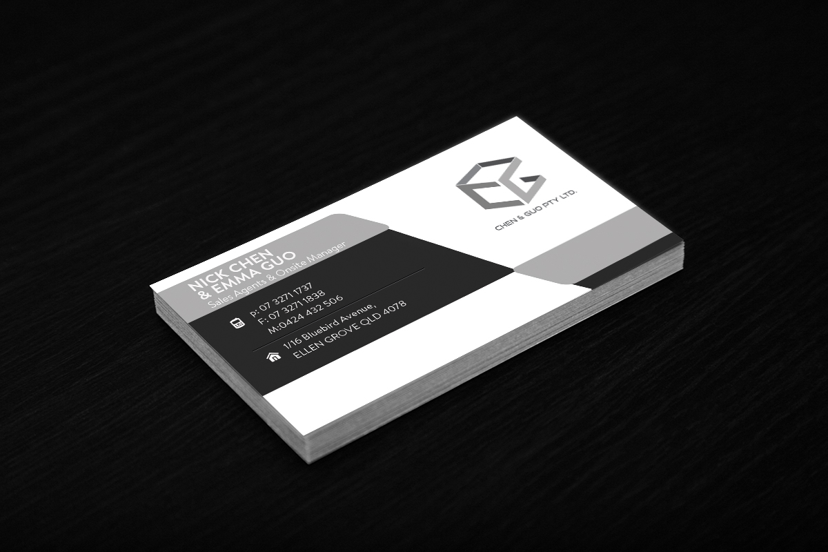 Business Card Design by isabel.paoli for Chen & Guo Pty Ltd | Design #8211499