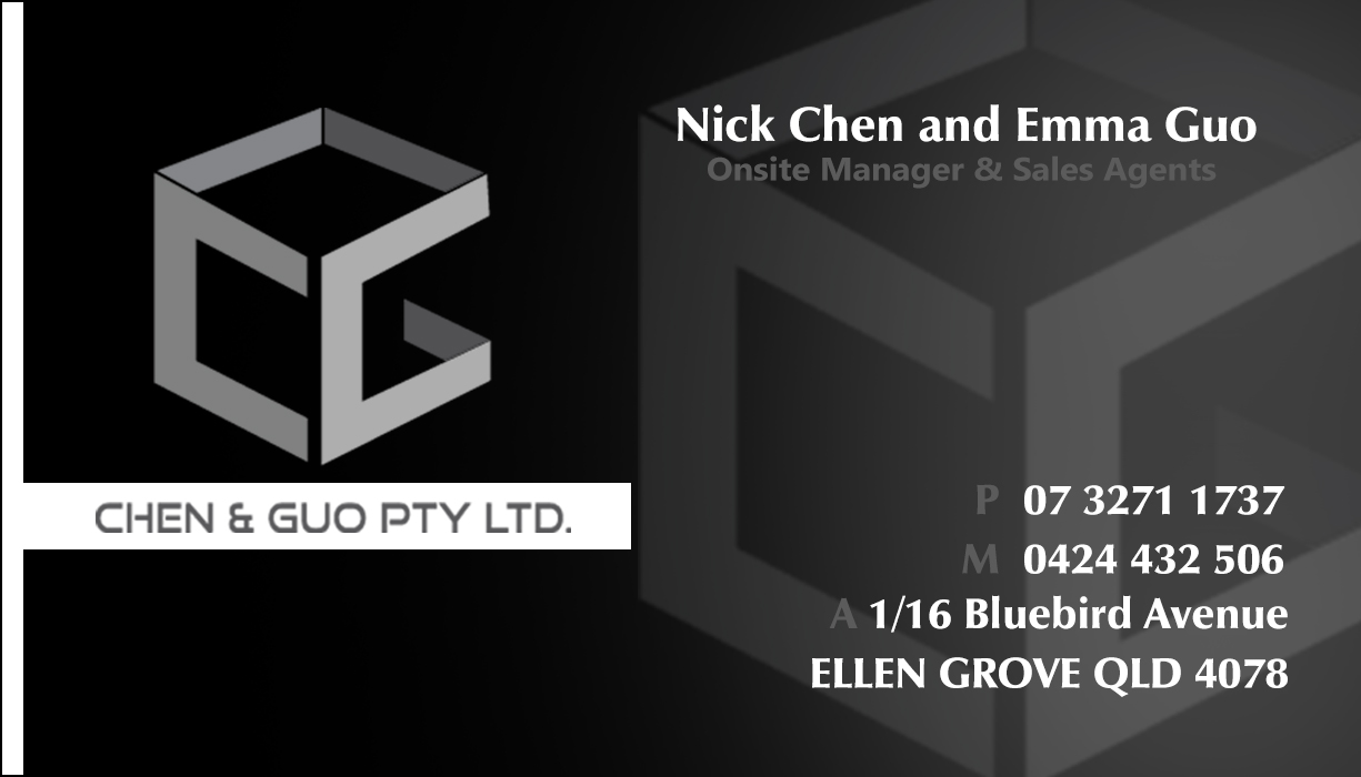 Business Card Design by hsynagcl for Chen & Guo Pty Ltd | Design #8477900