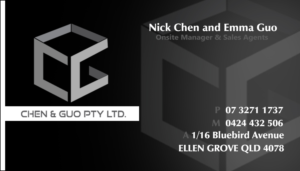 Business Card Design by hsynagcl for Chen & Guo Pty Ltd | Design #8477900