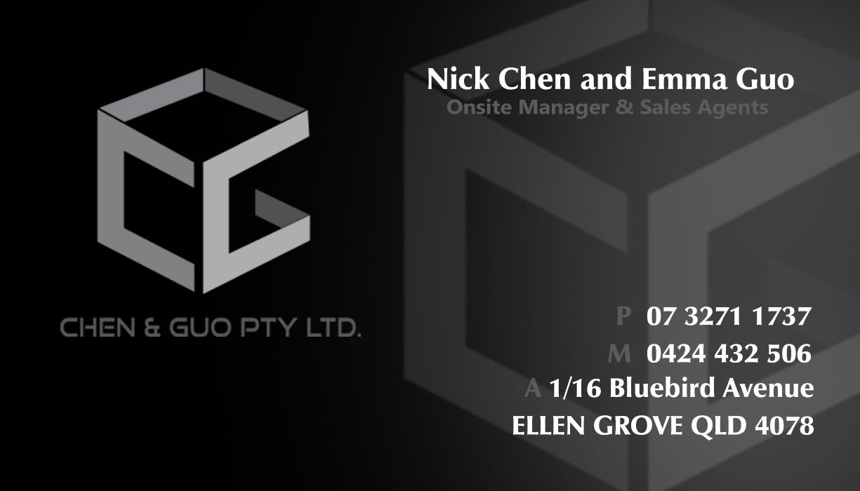 Business Card Design by hsynagcl for Chen & Guo Pty Ltd | Design #8477901