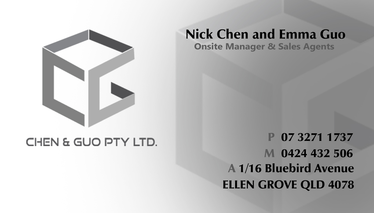 Business Card Design by hsynagcl for Chen & Guo Pty Ltd | Design #8477902