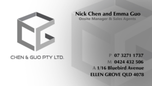 Business Card Design by hsynagcl for Chen & Guo Pty Ltd | Design: #8477902