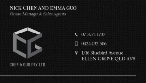 Business Card Design by Freshly Cut Design for Chen & Guo Pty Ltd | Design: #8409328