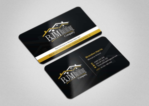 Business Card Design by INDIAN_Ashok for BJM Building | Design: #8388599