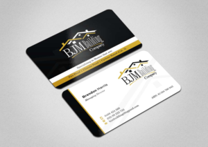 Business Card Design by INDIAN_Ashok for BJM Building | Design: #8388614