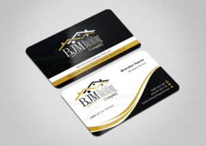 Business Card Design by INDIAN_Ashok for BJM Building | Design: #8388615
