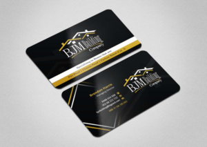 Business Card Design by INDIAN_Ashok for BJM Building | Design: #8388617