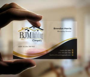 Design de Carte de Visite par INDIAN_Ashok pour BJM Building | Design : #8388634