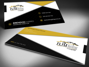 Design de Carte de Visite par Selda pour BJM Building | Design : #8398836