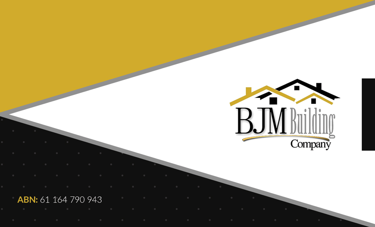 Business Card Design by Selda for BJM Building | Design #8398881