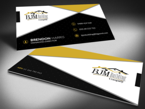 Design de Carte de Visite par Selda pour BJM Building | Design : #8398882