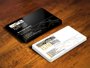 Design de Carte de Visite par Verified artistry (Design garden) pour BJM Building | Design : #8440870