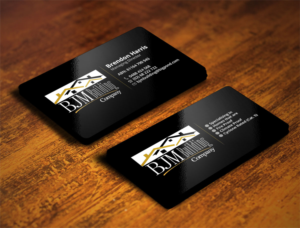 Business Card Design by Verified artistry (Design garden) for BJM Building | Design: #8440876