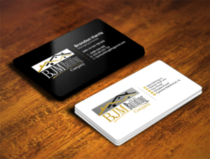 Business Card Design by Verified artistry (Design garden) for BJM Building | Design: #8440877