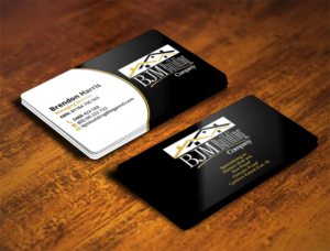 Business Card Design by Verified artistry (Design garden) for BJM Building | Design: #8440880