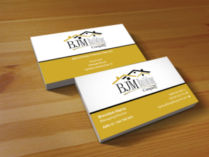 Diseño de Tarjeta de Presentación por Creations Box 2015 para BJM Building | Diseño: #8404331