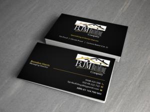 Business Card Design by Creations Box 2015 for BJM Building | Design: #8404351