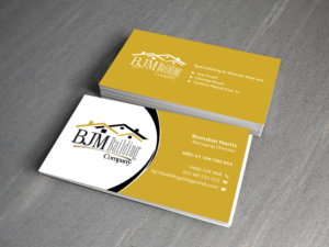 Business Card Design by Creations Box 2015 for BJM Building | Design: #8404353