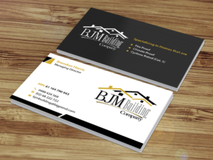 Business Card Design by Creations Box 2015 for BJM Building | Design: #8404355