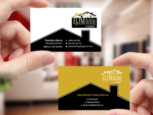 Business Card Design by Creations Box 2015 for BJM Building | Design: #8404360