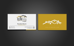 Visitenkarten-Design von Brand aid für BJM Building | Design #8421178