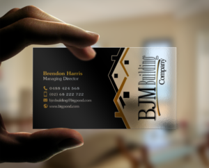 Business Card Design by Brand aid for BJM Building | Design: #8460605