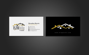 Design de Carte de Visite par chandrayaan.creative pour BJM Building | Design : #8415181