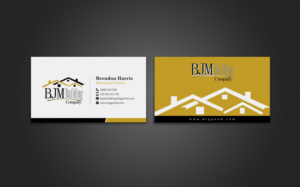 Design de Carte de Visite par chandrayaan.creative pour BJM Building | Design : #8415186