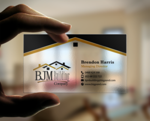 Design de Carte de Visite par chandrayaan.creative pour BJM Building | Design : #8415193