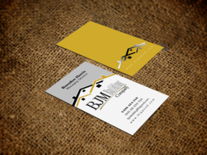 Design de Carte de Visite par chandrayaan.creative pour BJM Building | Design : #8415194