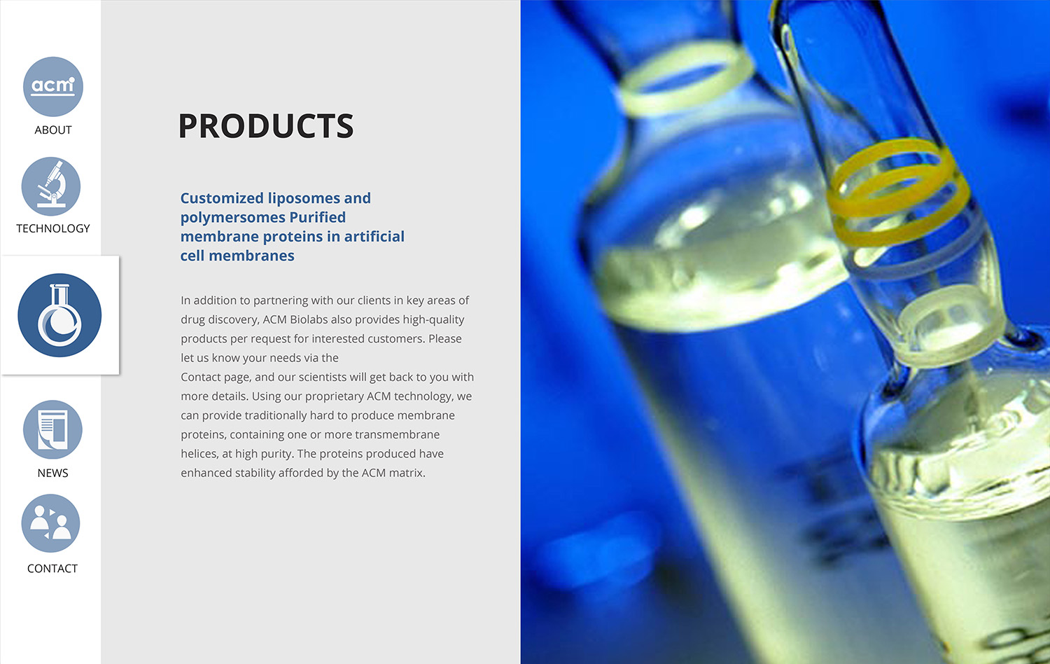 Web Design par dii pour ACM Biolabs Pte Ltd. | Design #8477406