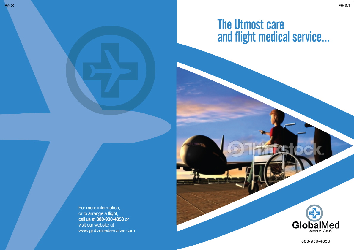 Diseño de Brochure por designgreen para GlobalMed Services LLC | Diseño #1964641
