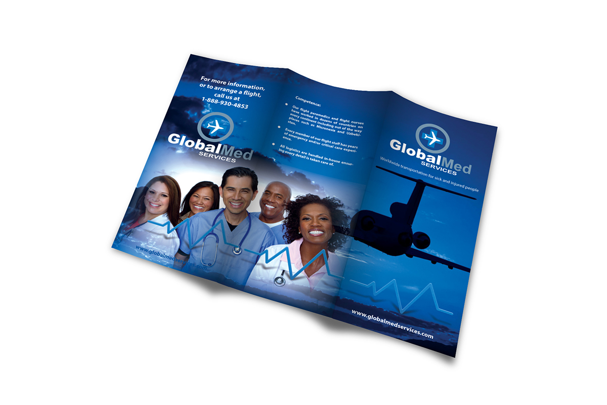 Brochure Design by Dusan for GlobalMed Services LLC | Design #1987613