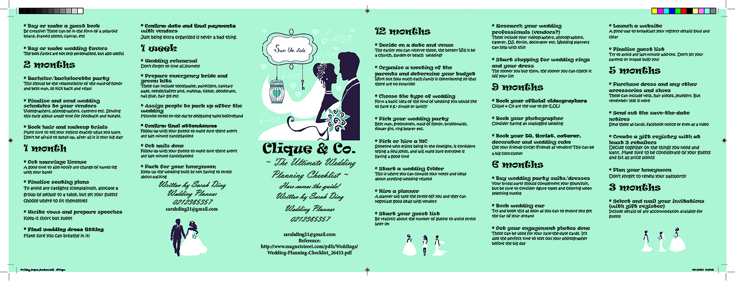 Brochure Design by amr2007diab for Clique & Co. | Design #8409031